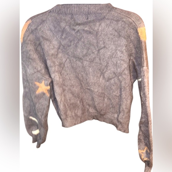 Chic Star and Moon Patterned Sweater - Picture 3 of 3